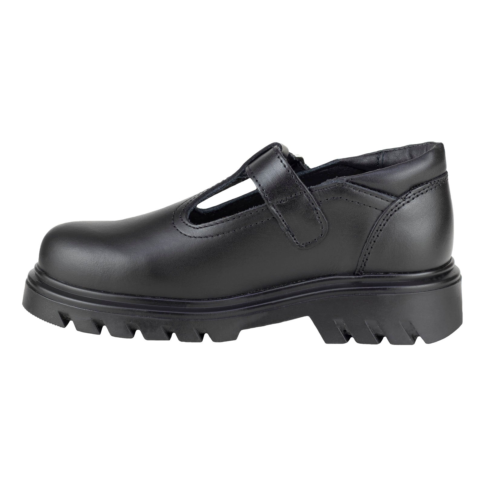 Zapato Escolar Para Niña C231-A Piel Negro 21.5-26