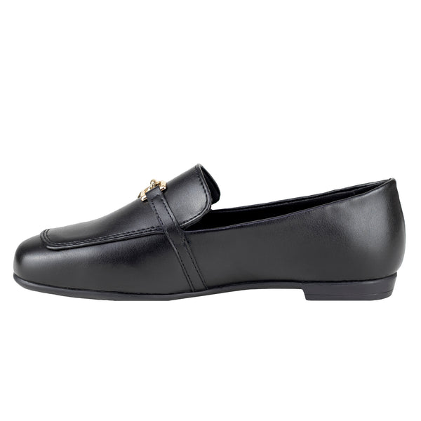 Mocasin Con Hebilla Para Niña Chabelo C962-C Negro