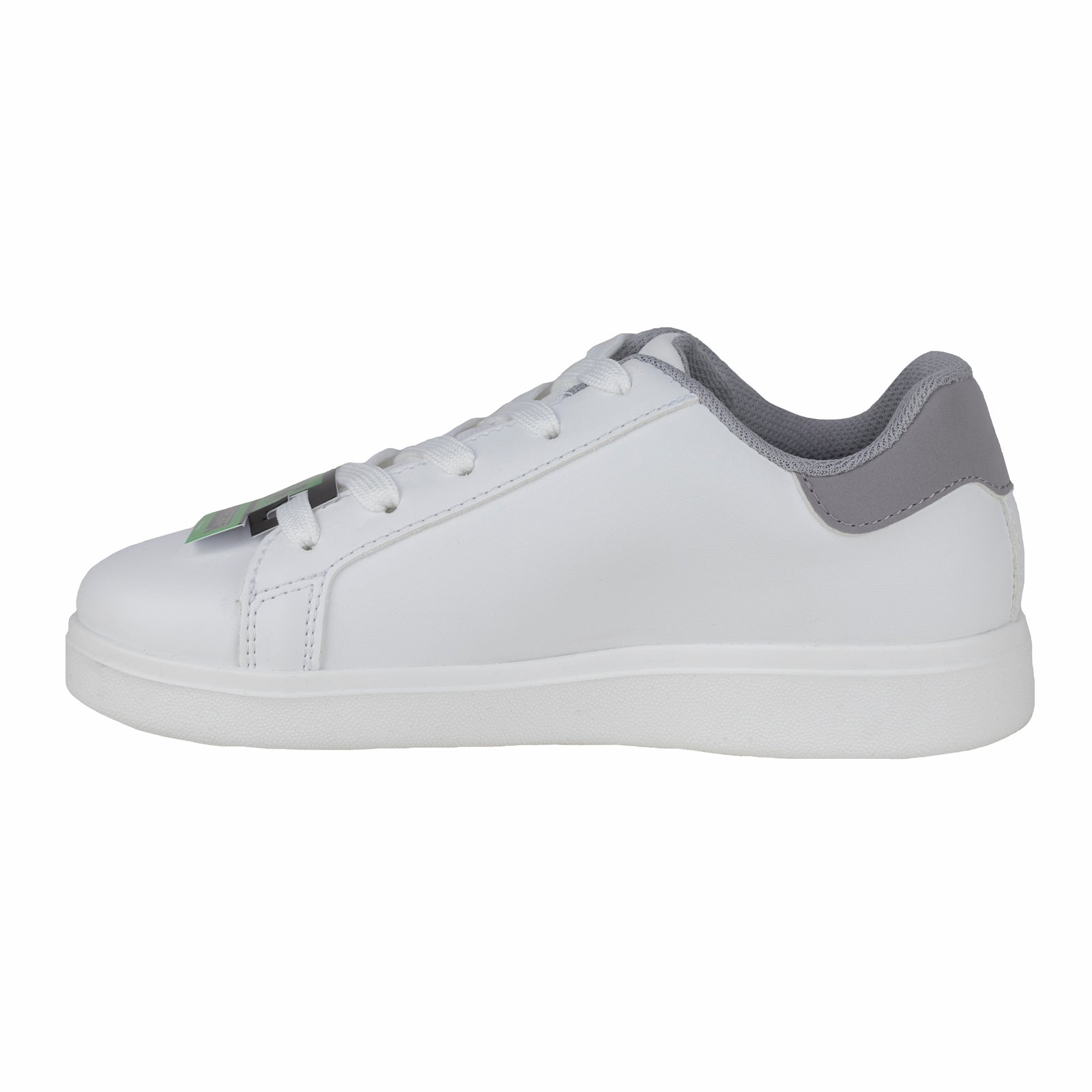 Tenis Choclo Escolar Para Niño Minecraft Creeper Yuyin MI5231 Blanco