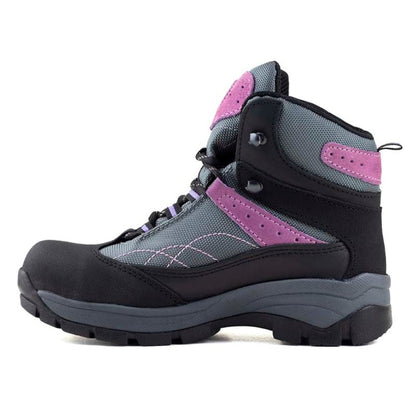 Bota De Seguridad Industrial Berrendo De Dama 363 Gris Lila