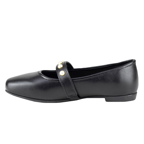 Ballerina Flat Para Niña Chabelo C941-A Negro 22-24