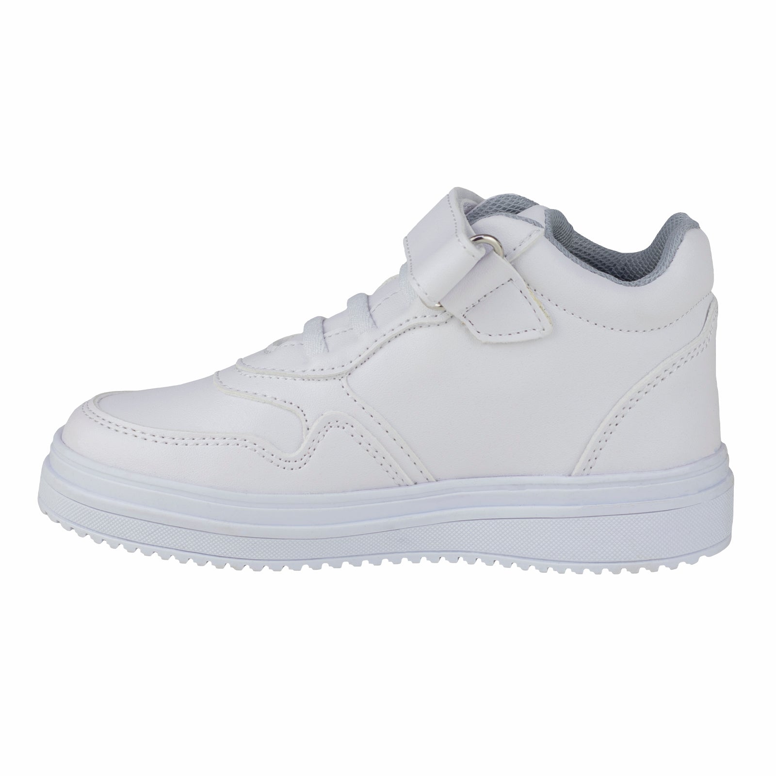 Tenis de Bota Escolar Para Niño Chabelo C834-A Blanco 18-21.5
