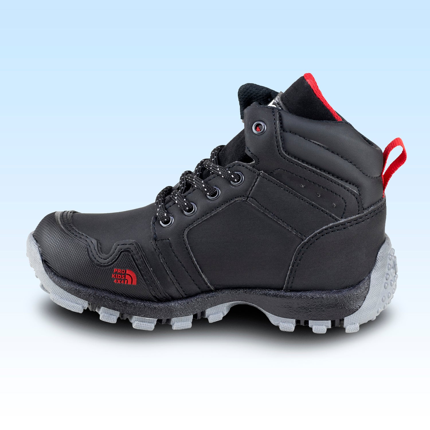 Bota Outdoor Aventura Para Niño New Ram Kids 253 Negro