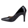 Zapatilla Clásica Dama Lady Paulina Luciana 17001 Negro Charol