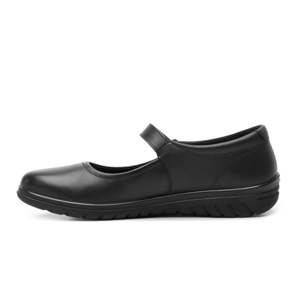 Zapato Escolar Para Niña Flexi 35322 Negro