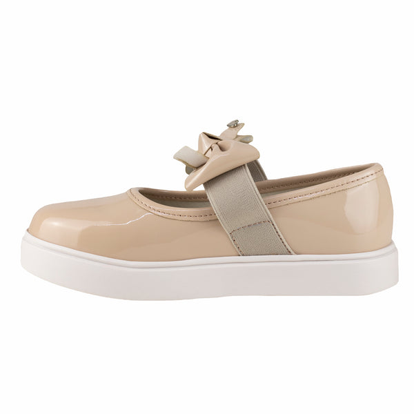 Zapato de Charol Para Niña Chabelo C881-A Beige 22-23