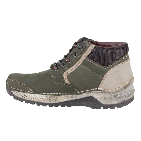 Bota Outdoor Lobo Solo Para Caballero 8781 Musgo