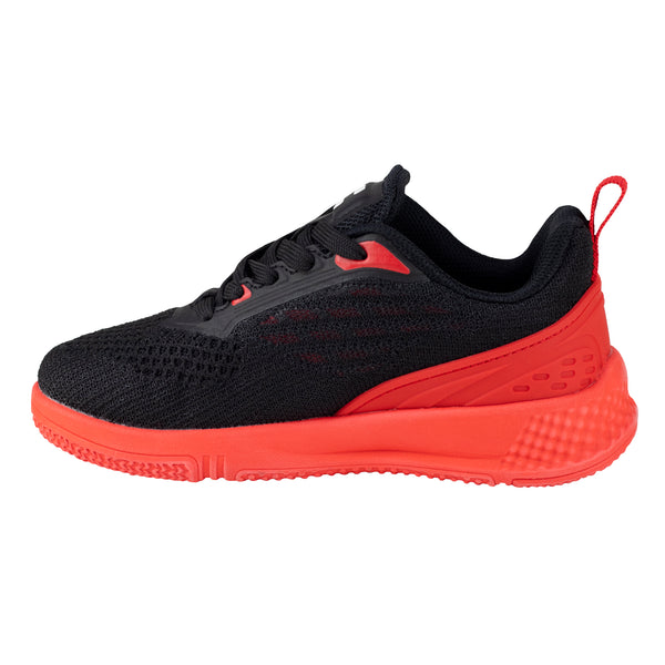 Tenis Running Para Niño Charly Kids 1098350 Negro Rojo
