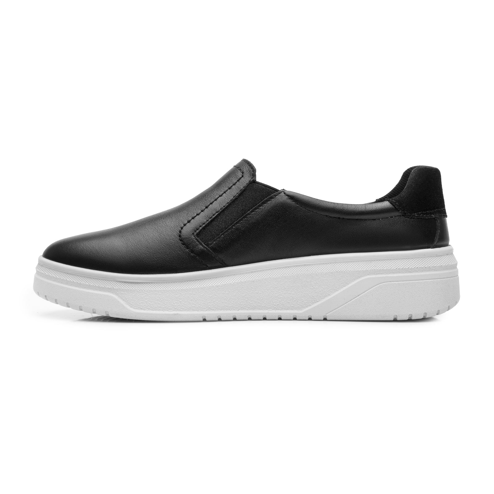 Tenis Confort Casual Cierre Para Dama Flexi 136604 Negro