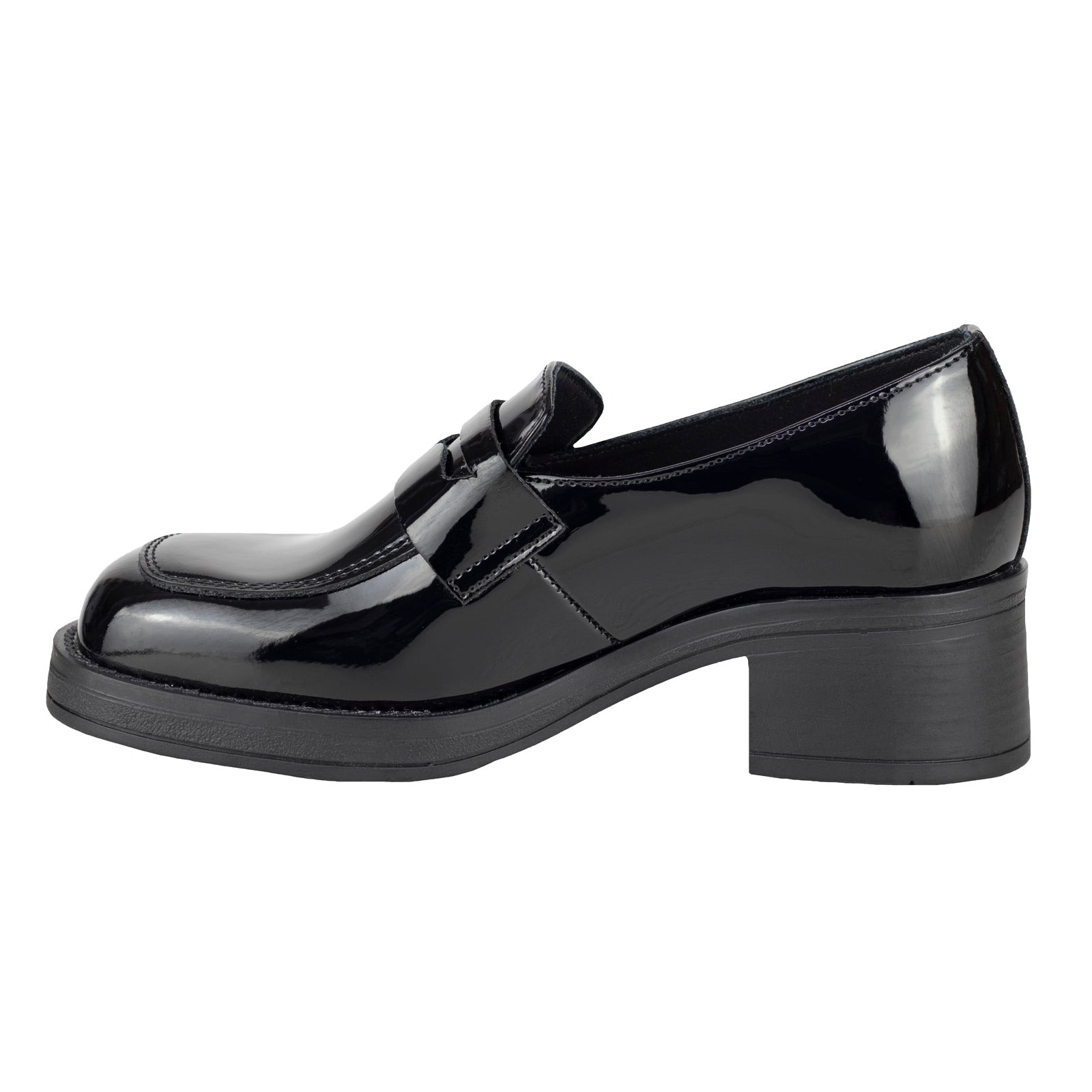 Zapato Loafer Escolar Para Niña Chabelo C186-B Charol Negro 22-26