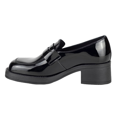 Zapato Loafer Escolar Para Niña Chabelo C186-B Charol Negro 22-26