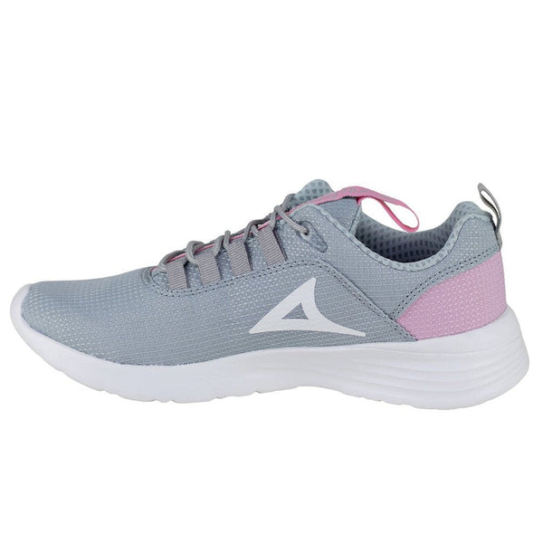 Tenis Running Para Correr Pirma Mujer 0248 Gris Rosa Deporte