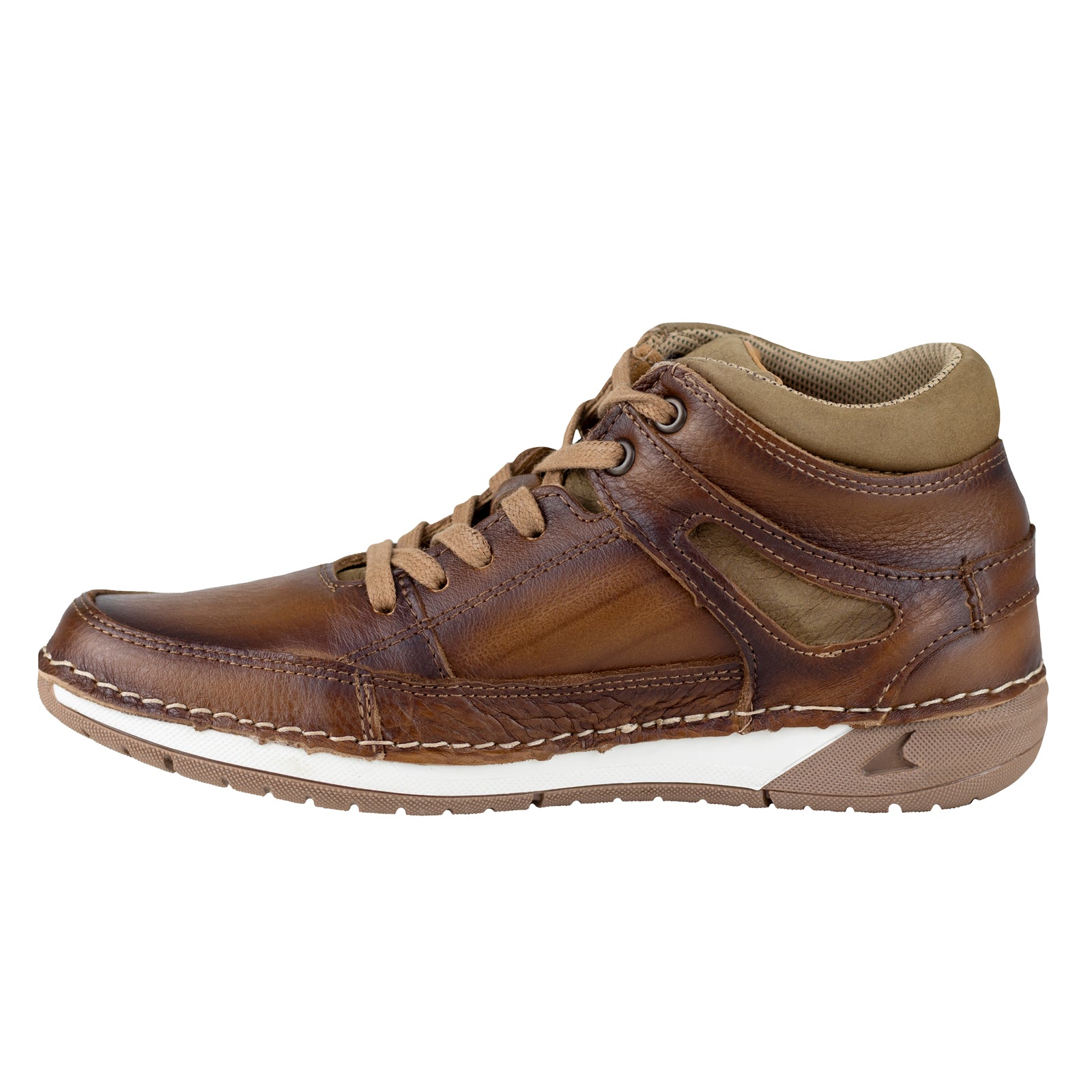 Botín Casual Caballero Lobo Solo 8981 Tumbled Camel