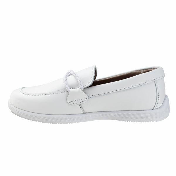 Mocasin Para Niño Karsten 91512 Blanco 22-26