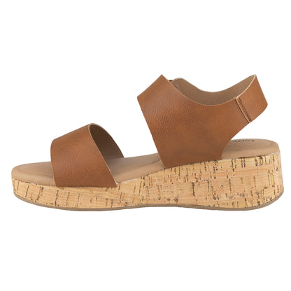 Sandalia Casual Para Dama Lady Paulina 38501 Canela