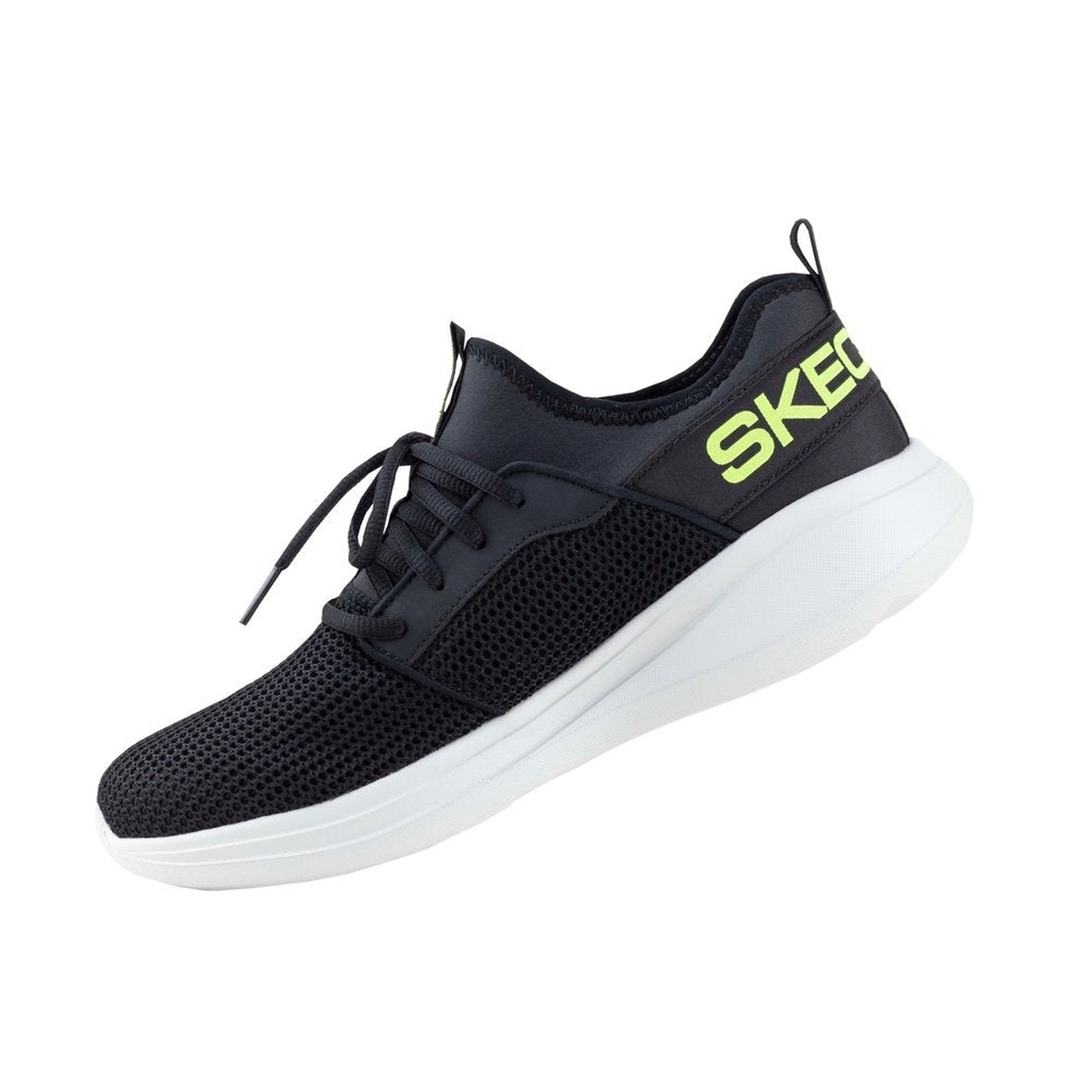 Tenis Skechers GoRun Fast Caballero 55103 Negro Limón