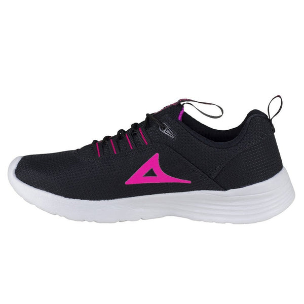 Tenis Running Mujer Pirma Sport 0248 Negro Fiusha Para Trote