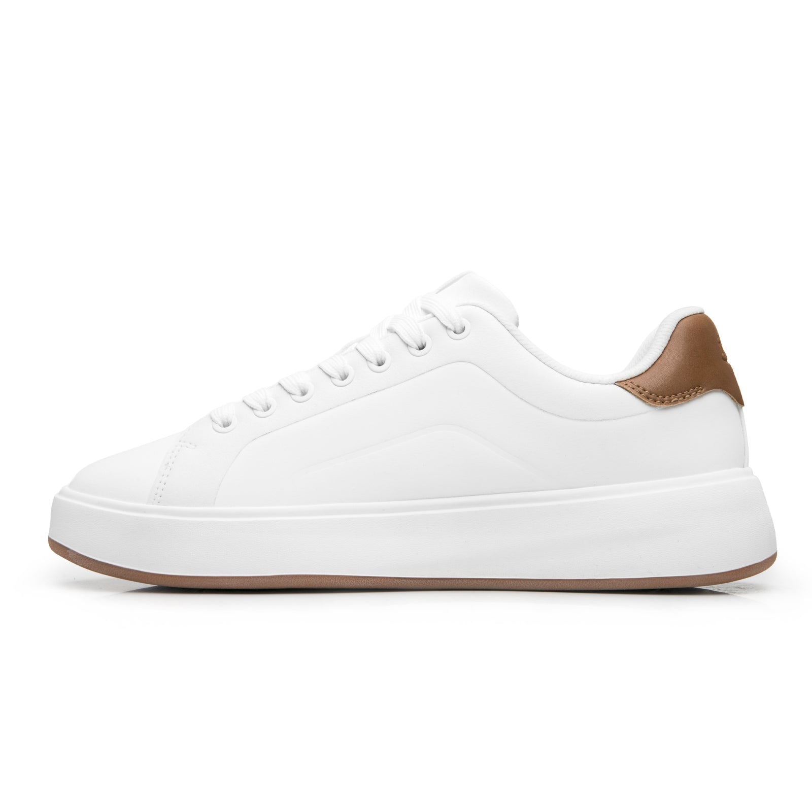 Tenis Urbano Casual Para Caballero Flexi 422601 Blanco