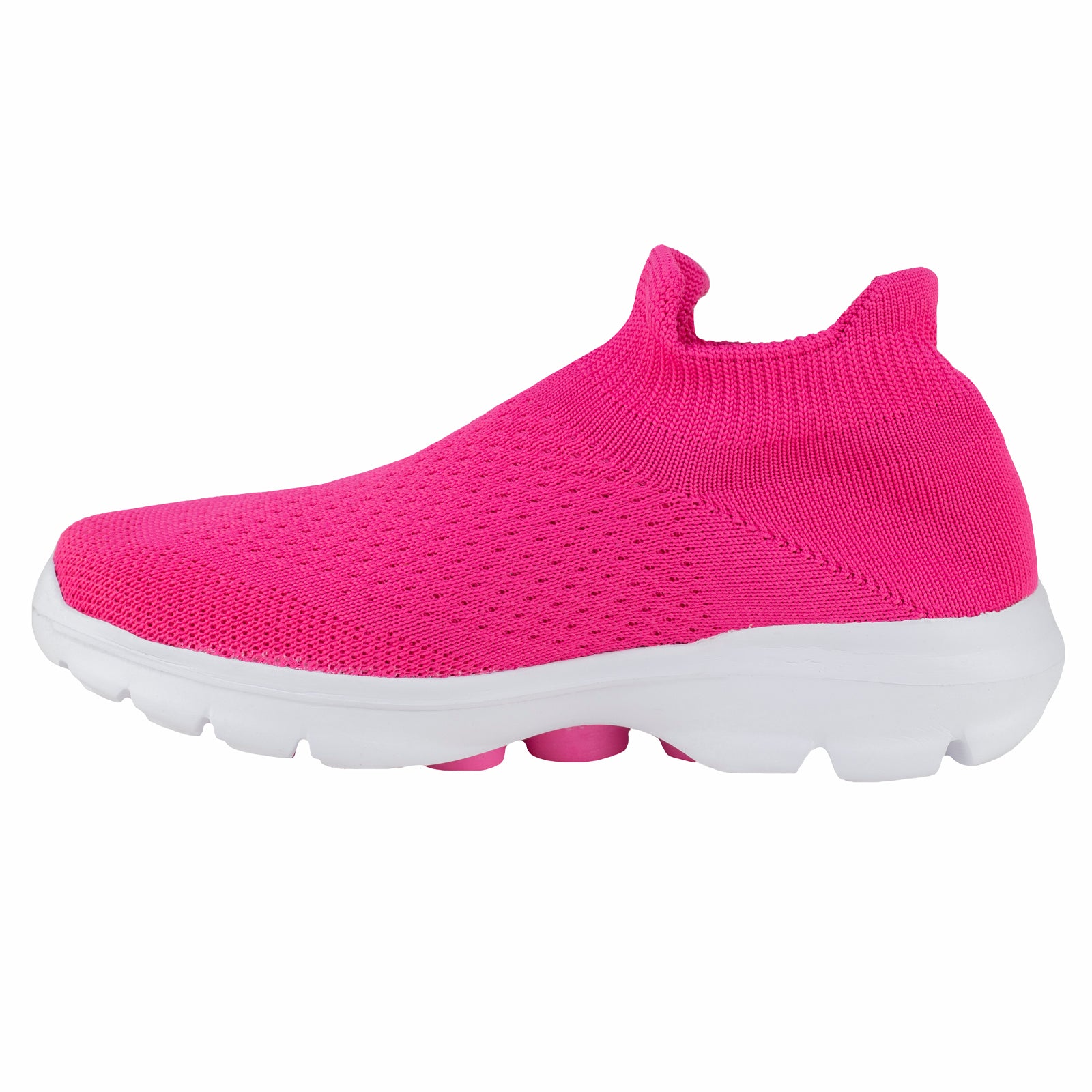 Tenis De Calcetin Para Niña Perry Ellis 6487 Fiusha
