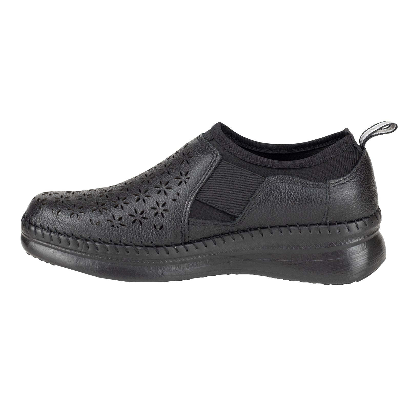 Zapato Mocasín Casual Confort Para Dama Lobo Solo 4991 Negro
