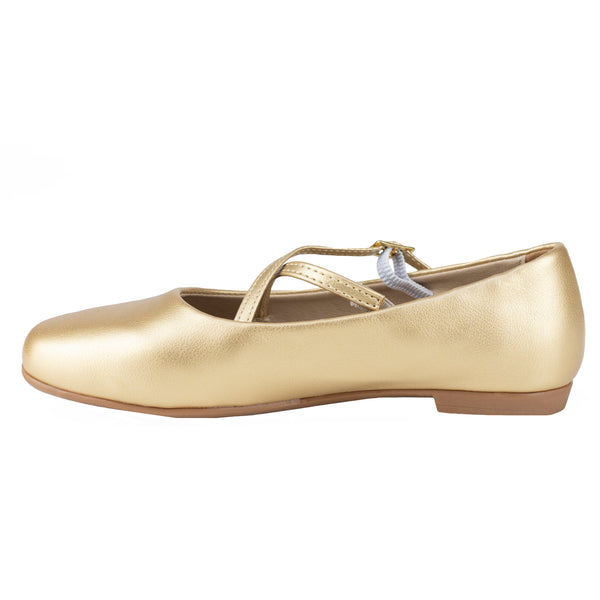 Ballerina Clasica Para Niña Chabelo C120-E Oro 22-26