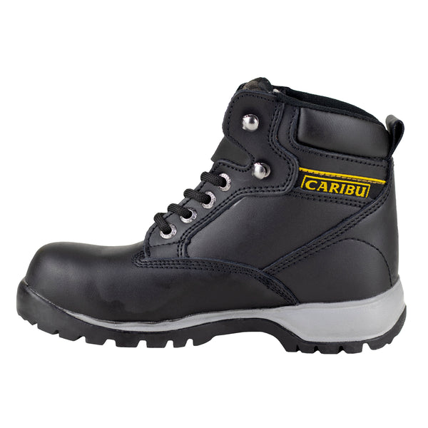 Bota Industrial Tipo II PP Dama Caribu Lady Work 798 Negro