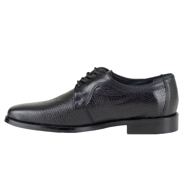 Zapato Derby Caballero Bond 12615 Negro Suela de Cuero