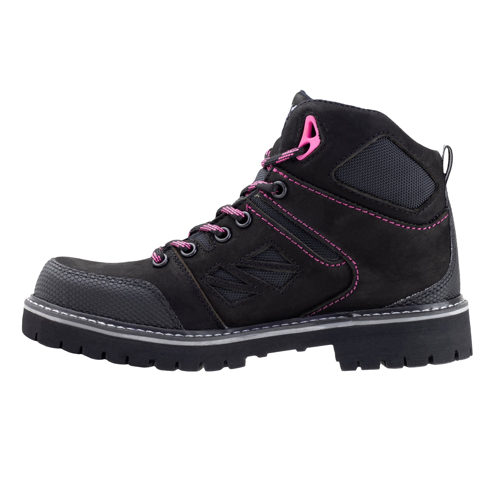 Bota Industrial Para Dama Jeep 10755 Negro
