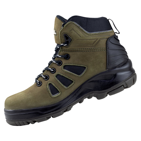 Bota Industrial Dieléctrica Tipo II + III PP+D Dama Bobcat Trench B1400 Verde