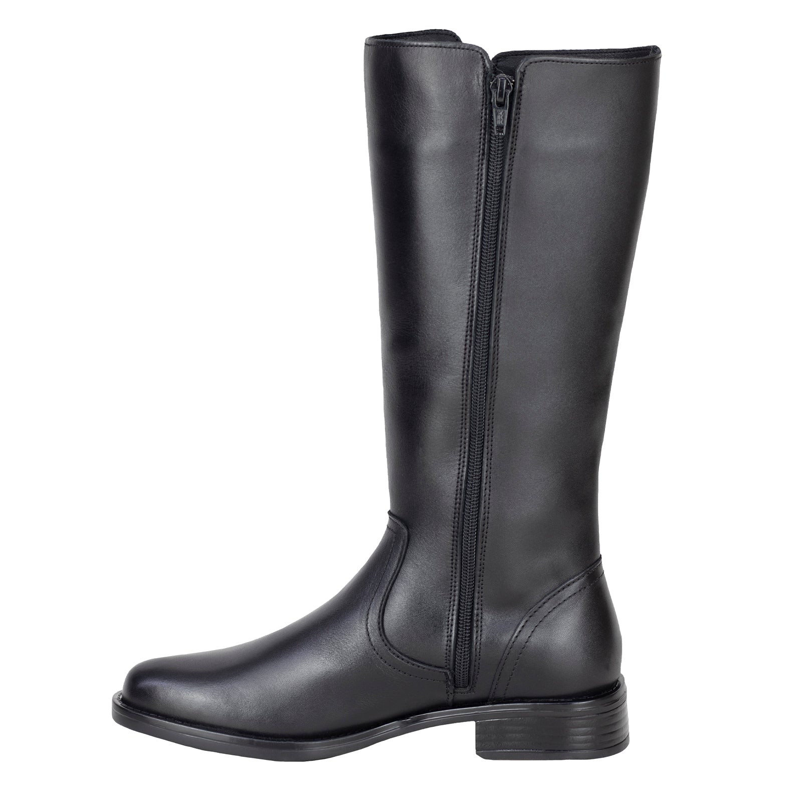 Bota Caña Larga Casual Para Dama Gino Cherruti 5308 Negro