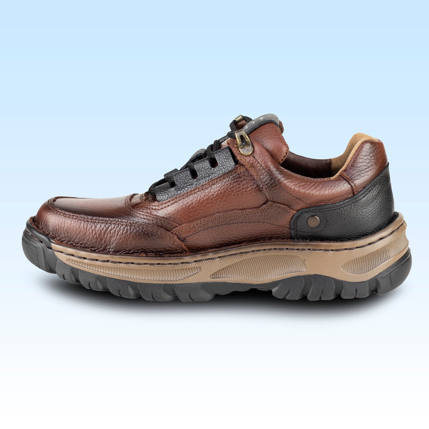 Zapato Choclo Casual Para Caballero Lobo Solo 9061 Besani