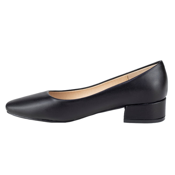 Zapato Flat De Tacón Para Dama Valdano 800 Negro