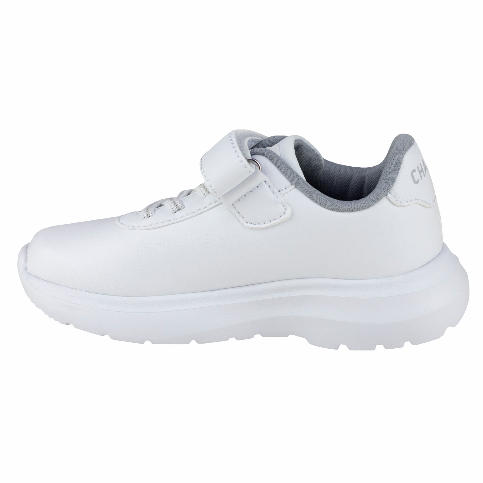 Tenis Escolar Para Niña Niño Charly 1065377 Blanco Gris