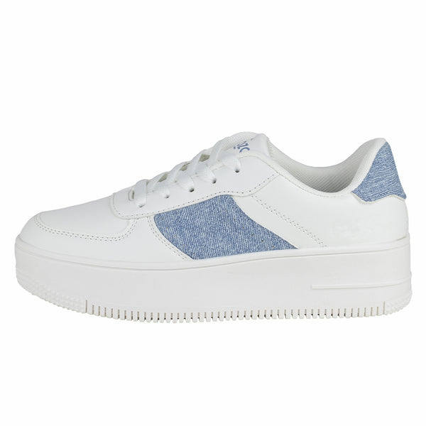 Tenis Urbano Plataforma Dama Capa De Ozono 610901 Denim