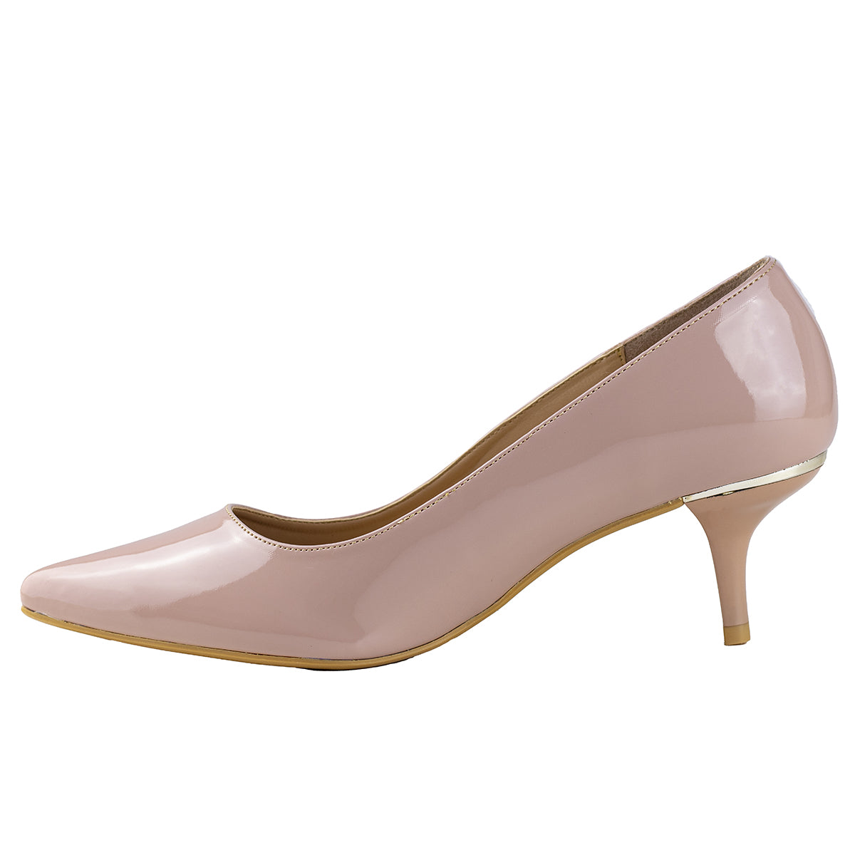 Zapatilla Clásica Dama Capa De Ozono 649301 Maquillaje Charol