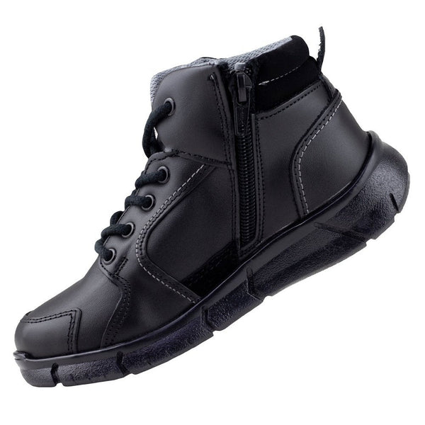 Botines Negro Para Niño Escolar Chabelo C233-A Negro Casual 18-21.5