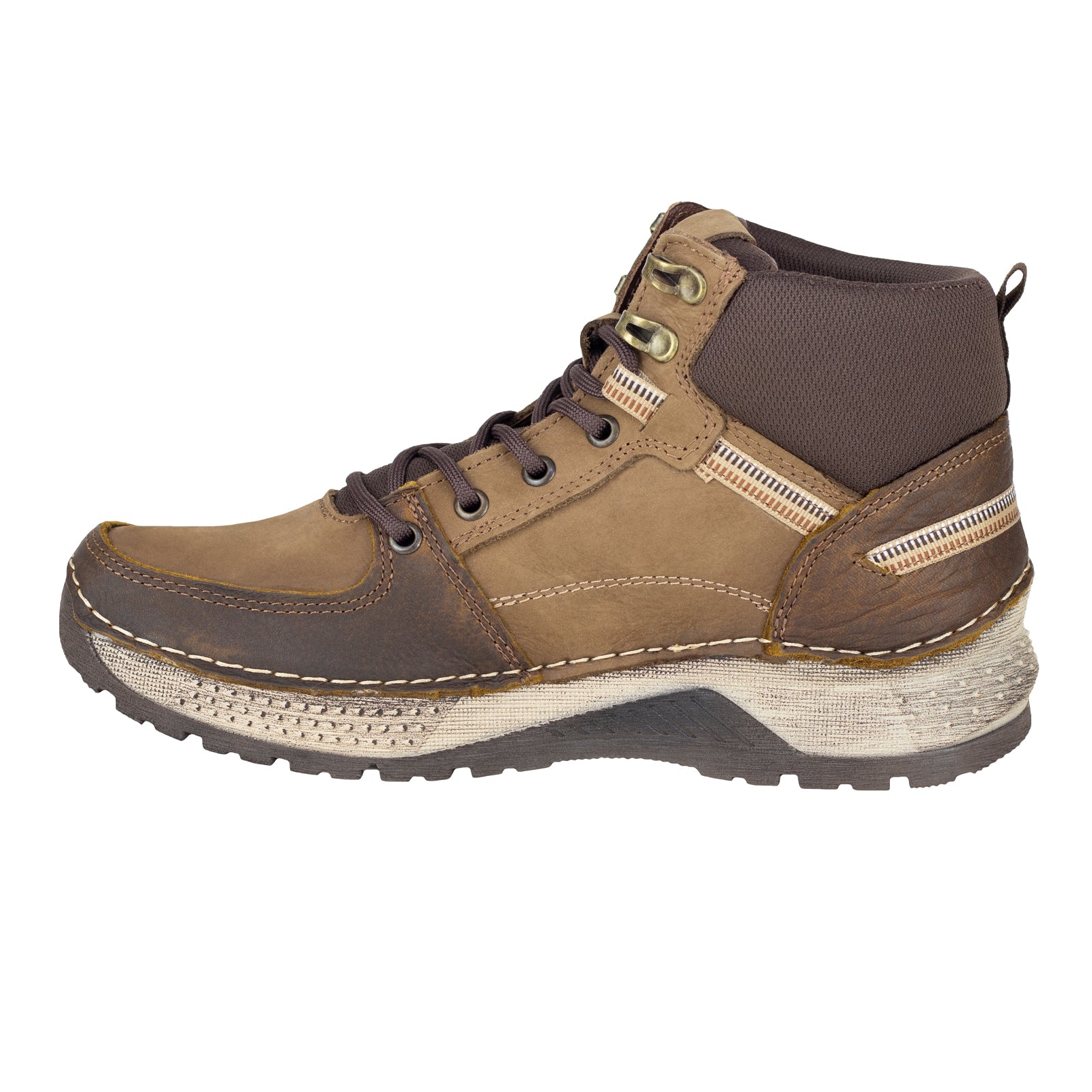 Bota Casual Outdoor Para Caballero Lobo Solo 8796 Grey