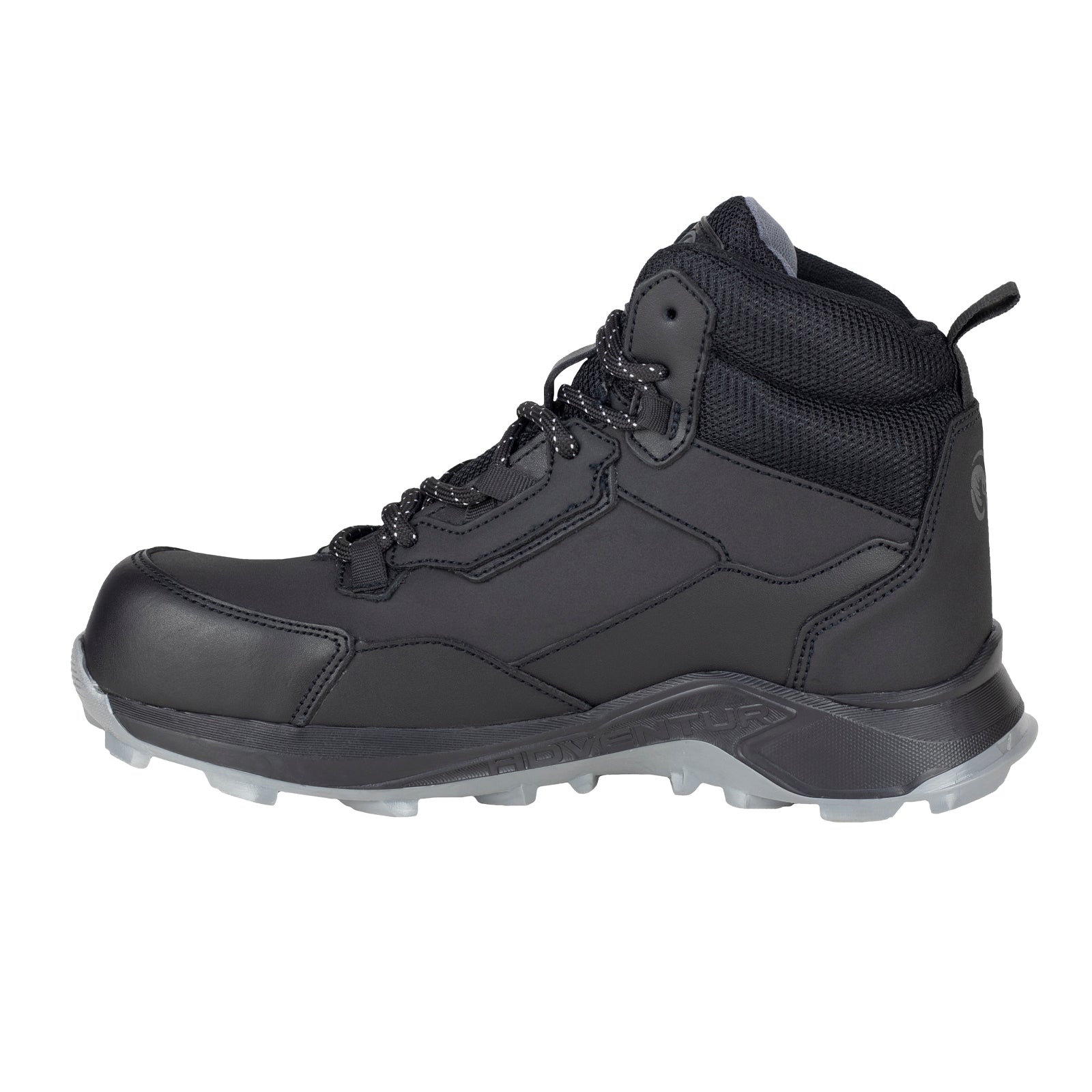 Bota Industrial Casco Acero Para Caballero New Ram 9496 Negro
