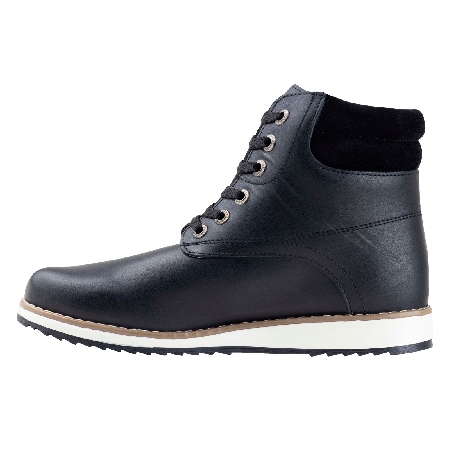 Bota Casual Dama Jeep Montana 9421 Crazy Negro