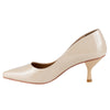 Zapatilla Clásica Dama Salamandra 19702 Beige Charol