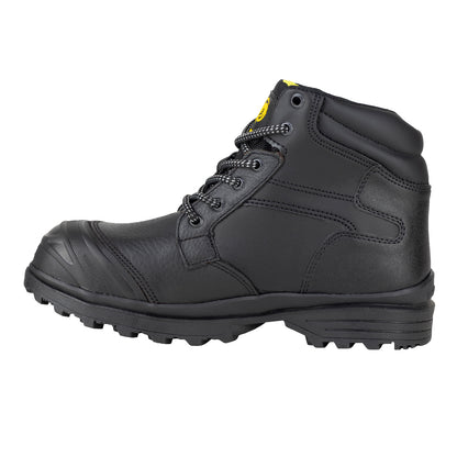 Bota de Seguridad Casco Acero Para Caballero New Ram  9595 Negro