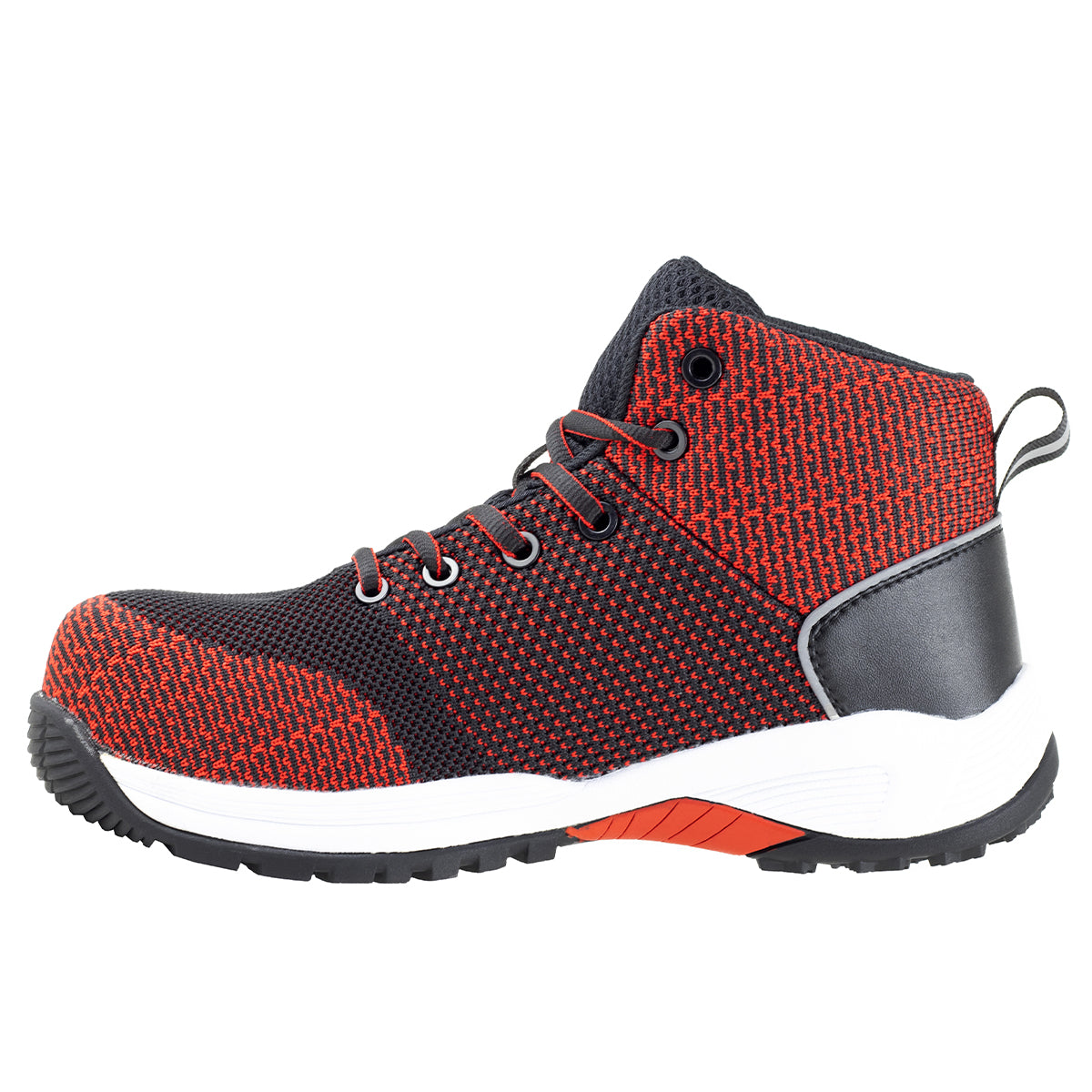 Tenis Bota Industrial Dieléctrica Tipo II + III PP+D Caballero Van Vien VVFF09 Rojo