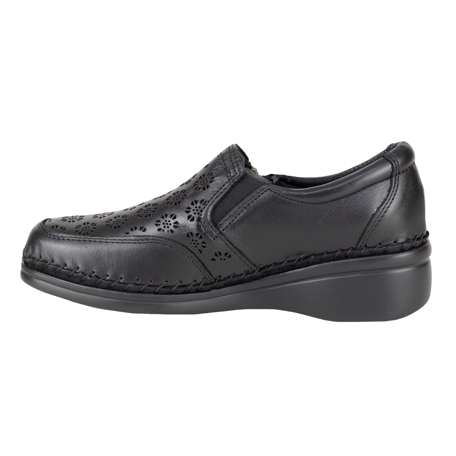 Zapato Mocasín Slip Casual On Para Dama Lobo Solo 4732 Negro