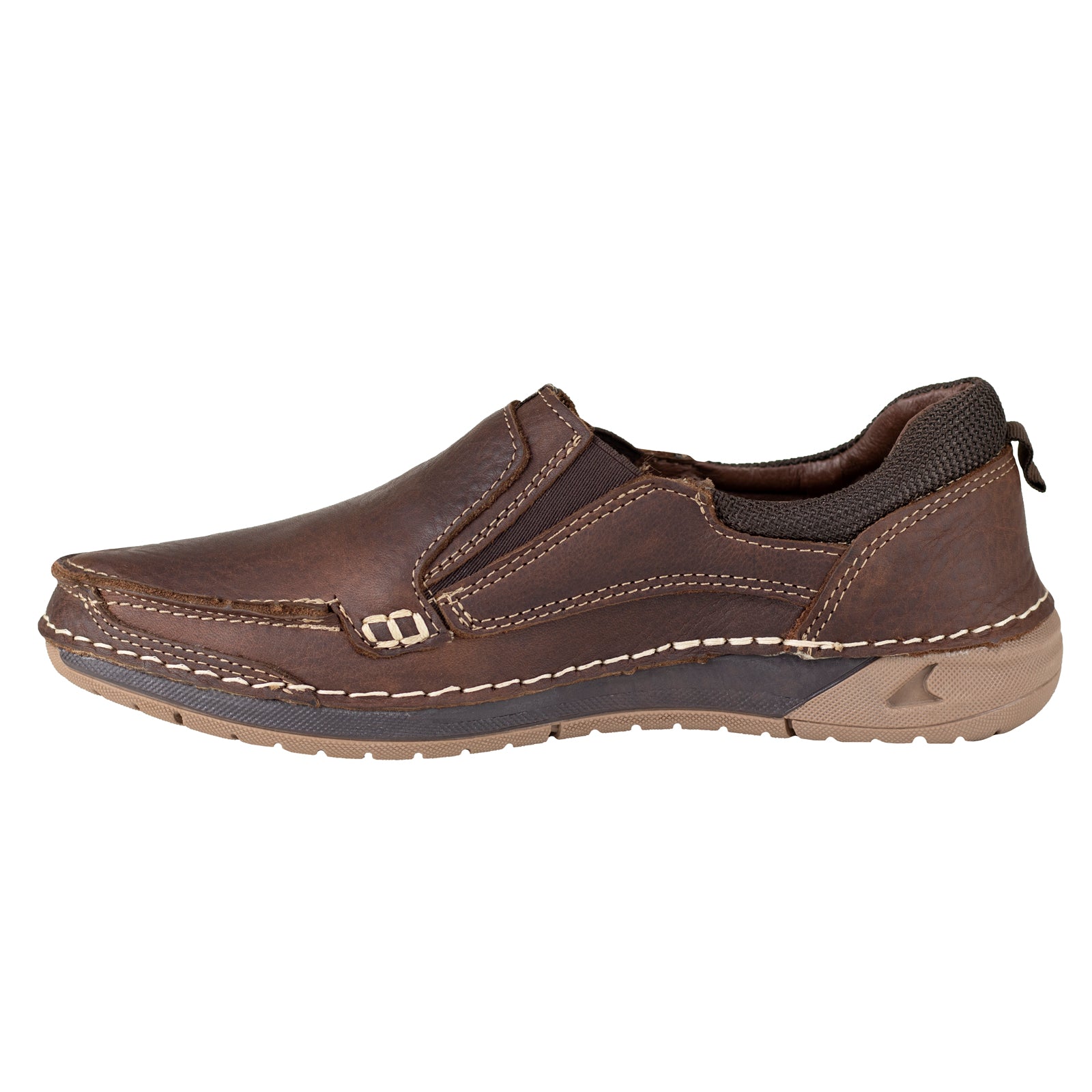 Mocasín Náutico Caballero Lobo Solo 8982 Pull Brown
