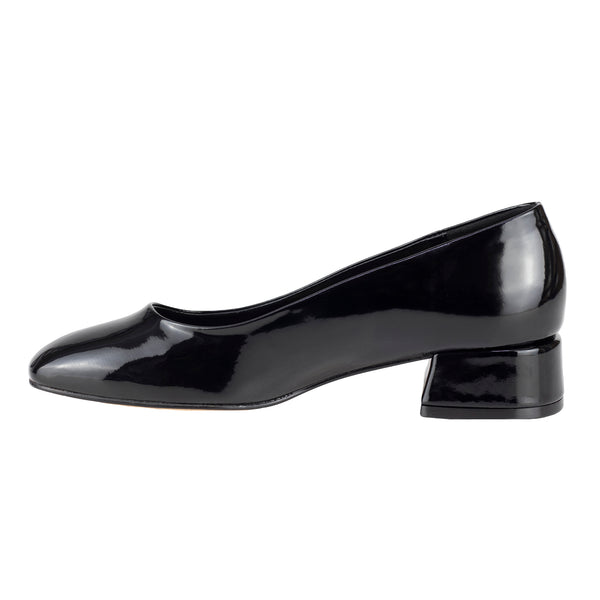 Zapatilla De Charol Para Dama 28406-E Negro