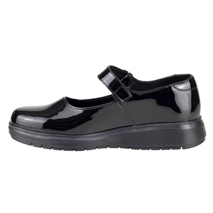 Zapato Escolar Para Niña Green Love 94081 Charol Negro