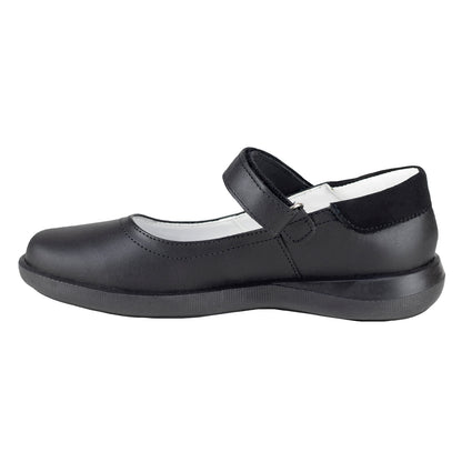 Zapato Escolar Para Niña Chabelo C75-A Piel Negro 23-25