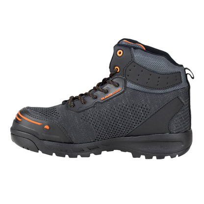 Bota Seguridad Casco Acero Para Caballero New Ram 9544 Negro Naranja