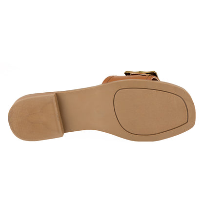 Sandalia Casual Para Dama Lady Pauilina 38402 Camel