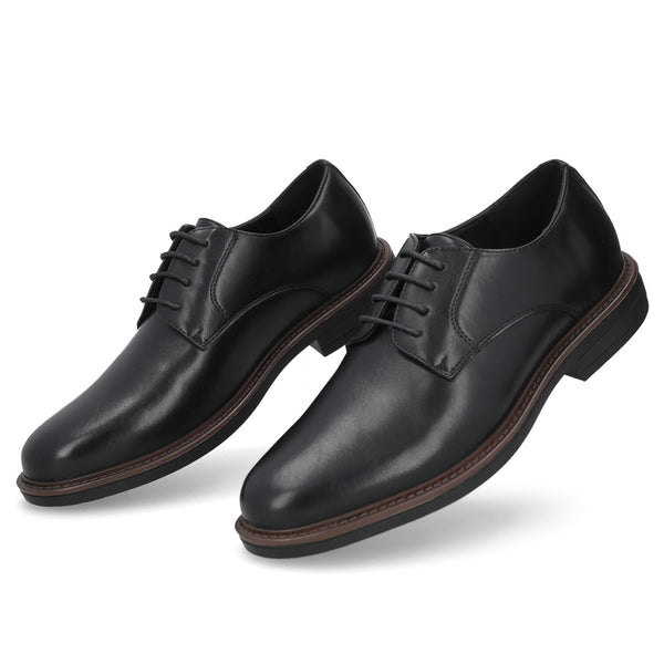 Zapato Derby Para Caballero 616001 Negro